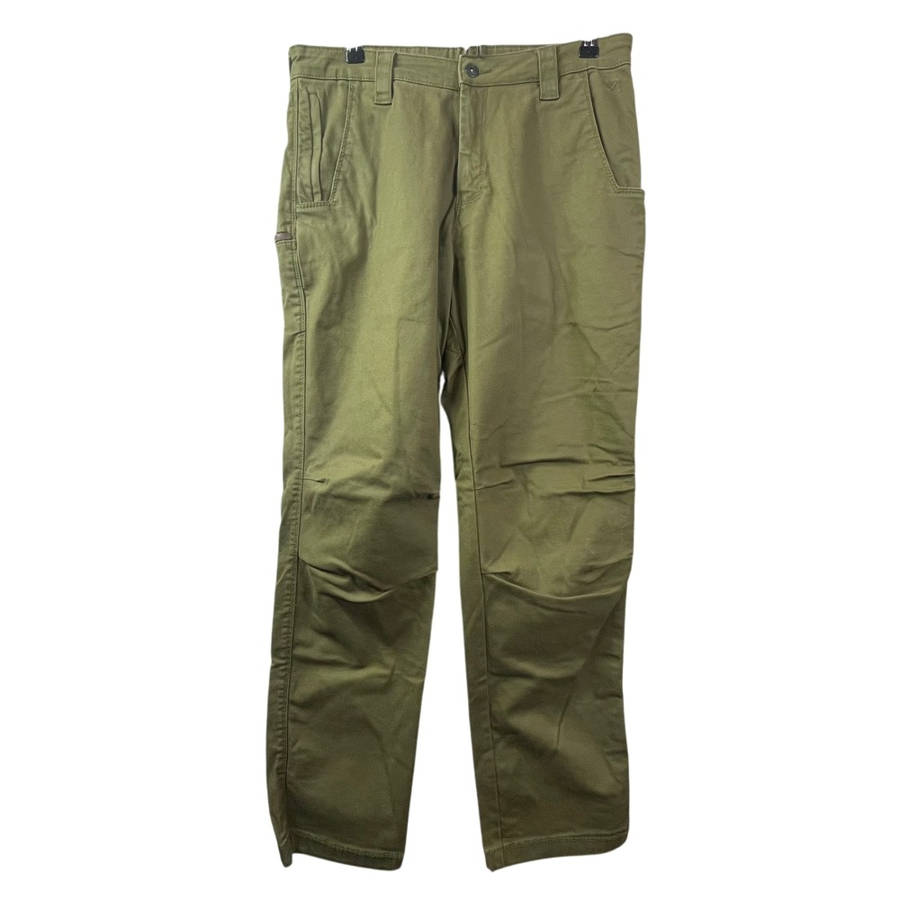 Vertx Delta Stretch Tactical Pants Mens 34 x 32 Green Cargo Pockets Cotton